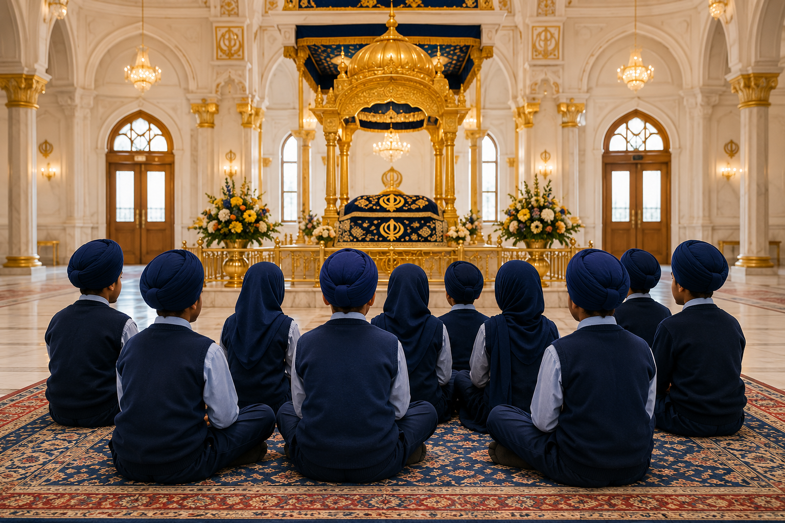 Youth at the Gurdwara